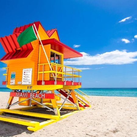 South Beach 2 Bedroom Family & Pet Friendly Apartment With Balcony & Free Parking Miami Beach Exterior foto