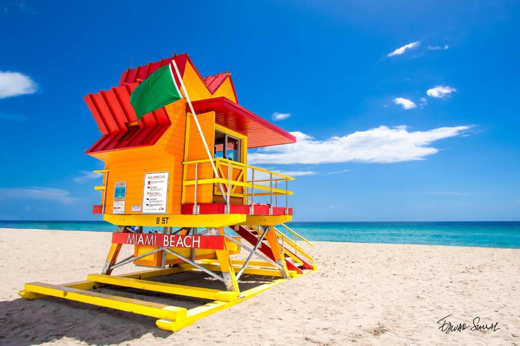 South Beach 2 Bedroom Family & Pet Friendly Apartment With Balcony & Free Parking Miami Beach Exterior foto